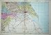 1881 MAP YORKSHIRE ENGLAND HULL DONCASTER YORK HUMBER
