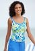 Side-cinched tankini top