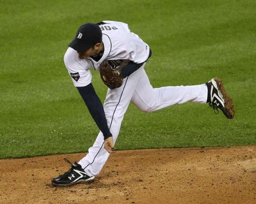 Rick Porcello, Detroit Tigers, ALCS Game 4, 10/12/2011