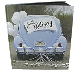 Paperchase Square Photo Album. Just Married Design
