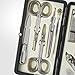 World No. 1. Three Seven (777) Travel Manicure Grooming Kit Nail Clipper Set (10 PCs, TS-2100BC), MADE IN KOREA, SINCE 1975.