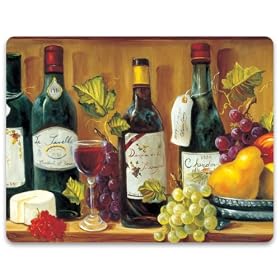 Chop Chop 11 by 15 Flexible Cutting Mat, Olives and Spices