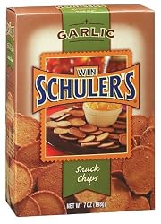 Wings Garlic Bar Chips, 7-Ounce Packages (Pack of 12)