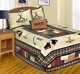 Hockey Slap Shot Twin Bed in Bag Set