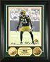 Charles Woodson Framed 24KT Gold Coin Green Bay Packers Photo Mint