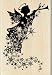Inkadinkado Silhouette Angel Trail Wood Stamp