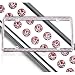 Swarovski Car Truck SUV Chrome License Plate Frame - 256 Pink Crystals