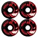 Spitfire Black Bighead Color Series High Performance Skateboard Wheel (Set of 4)