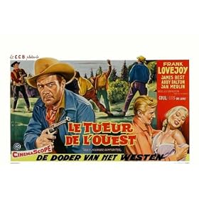 Cole Younger, Gunfighter Poster Movie Belgian 11 x 17 In - 28cm x 44cm Frank Lovejoy James Best Abby Dalton Jan Merlin Douglas Spencer