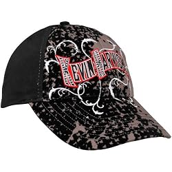 NASCAR Chase Authentics Kevin Harvick Ladies Black-Gray Checkered Past Adjustable Hat