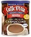 Caffe D'Vita Sugar Free Mocha Cappuccino, 8.5-Ounce Canister (Pack of 6)