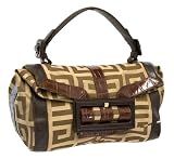 Givenchy Taupe Canvas and Leather Large Handbag 6959013376