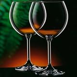 Royal Bohemia Lara Collection Set of 6 Burgundy Balloon Wine Glasses B40415-460
