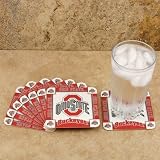NCAA Ohio State Buckeyes 8-Pack Absorbent PaperKraft Coasters