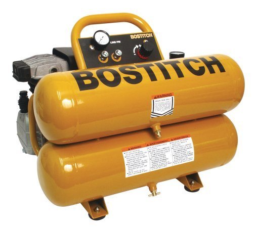 BOSTITCH CWC200ST 3HP 4-Gallon Oiled Twin Hot Dog Compressor