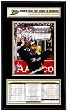 Anaheim Ducks - Scott Niedermayer - 2007 Stanley Cup Champions Frame