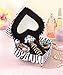 Zebra Animal Print Heart Shape Chair Accessories Jewelry Box