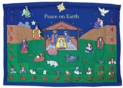 Peace on Earth Nativity Advent Calendar