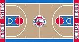 Detroit Pistons 29.5x54 Nba Large Court Runner NBA Large Court Runner Carpet/Rug/Mat