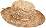 Scala Women’s Womens Crocheted Raffia – Petite
