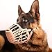 Downtown Pet Supply - Basket Muzzle - Cage Dog Muzzle, Prevents Barking, Biting and Chewing - Dog Grooming & Dog Housebreaking Supplies - Beige - Size 5 - L - Dog Muzzle for Large Dogs