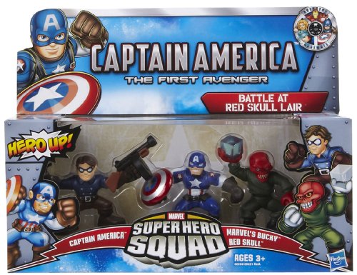  Marvel Super Hero Squad Movie Pack Red Skull Bucky