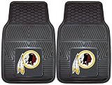 Fanmats NFL 2 - Pc. Vinyl Floor Mat Set, WASHINGTON REDSKINS Fanmats NFL 2 - Pc. Vinyl Floor Mat Set, WASHINGTON REDSKINS