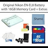 Original Nikon EN-EL8 Lithium-Ion Camera Battery for Nikon Coolpix P1, P2,  ....