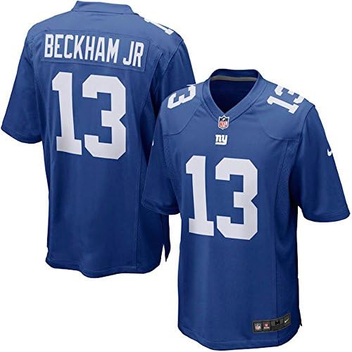 Adults Odell New Beckham Men Jr Game Jersey Blue Medium