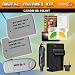 Canon SX40 POWER KIT PowerShot SX40 HS, NB-10L (Includes 2-1200mAh batteries and pocket charger) for the Canon SX40 SX40HS, Canon PowerShot G1 X