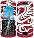 Sea Horse on Red - Motorola SLVR L7 Faceplates Cover - Hard Protective Case