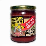 Roasted Garlic All Natural Salsa by Arizona Gunslinger, 16 Fl. Oz.
