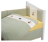 Bebe Star Kenya Green 4 Piece Bedding Set Duvet