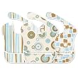Bumkins Waterproof SuperBib 3-Pack - Boy Elements Prints