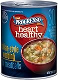 Progresso Reduced Sodium Soup, Italian Style Wedding with Meatballs, 18.5-Ounce Cans (Pack of 12)