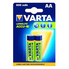 Vatra Rechargeable Power Accu AA LR6 (Mignon, 800 mAh, 2er-Pack)
