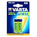 Vatra Rechargeable Power Accu AA LR6 (Mignon, 800 mAh, 2er-Pack)