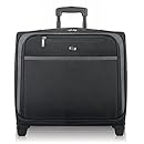 Solo  16" Laptop Rolling Case, Overnighter Section, Black, CLA901-4