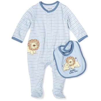 Set A Shopping Price Drop Alert For Little Me Baby-boys Newborn Lovable Lion Footie and Bib