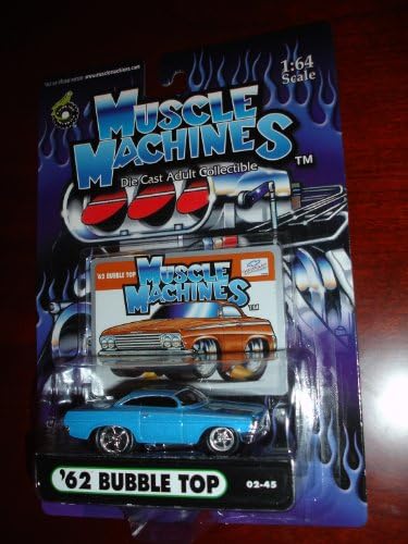 Muscle Machines 62 Bubble Top Sky Blue
