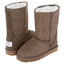 NINO Women's Microfiber Faux Shearling Boot