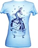 Junior's Bath by Susana Alonso Mermaid Tattoo T-Shirt Crystal Blue