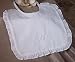 Apparel : Cotton Embroidered Bib with Ruffles