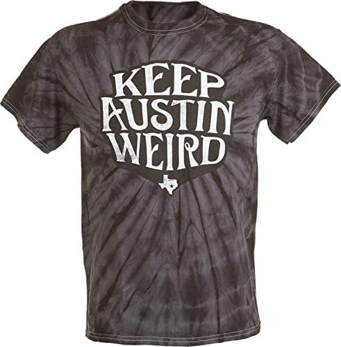 University Co-op Black Keep Austin Weird Tie-Die by Outhouse Designs (Small)