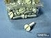 Leviton 82000-PRT 1/2-Inch Long 6-32 Thread, Oval Head Milled Slot Replacement Wallplate Screws, Almond