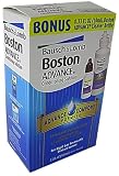 Bausch & Lomb Boston Advanced Conditioning Solution Large Size 3.5 oz with FREE .33oz Advance Cleaner for Rigid Gas Permeable Contact Lenses