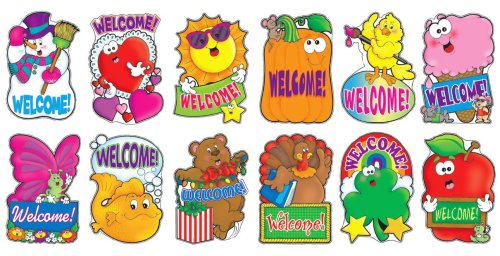 12 Welcome Signs Bulletin Board