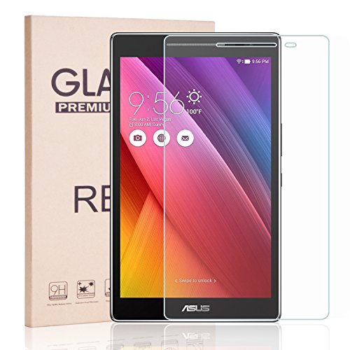 ASUS ZenPad 8.0 [Tempered Glass] Screen Protector, RBEIK Premium Tempered Glass [9H Hardness] [Anti-Scratch] Screen Protector for ASUS ZenPad 8.0 Z380M, Z380C, Z380CX, Z380KL 8 Inch Tablet