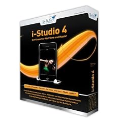 I-Studio 4, CD-ROM in Eurobox Der Konverter f�r Filme und Musik!. Unterst�tzt: iPod shuffle; iPod nano; iPod classic; iPod touch; iPhone; Apple TV