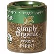 Simply Organic Veggie Pepper Certified Organic, 0.56-Ounce Containers (Pack of 6)